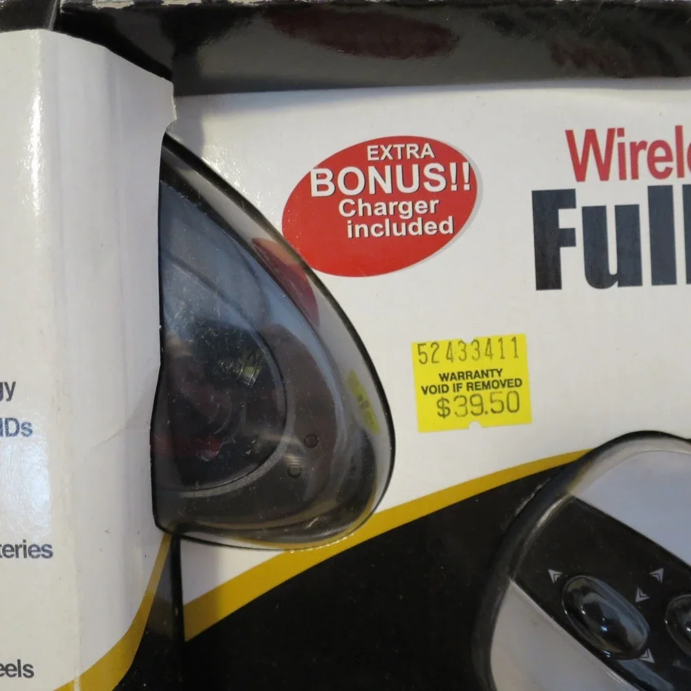 NOS - A4 Tech RFOP-49 RP-649 X800 Wireless Optical Mouse with Dual Scroll Wheels
